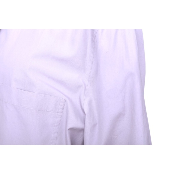 CHANEL Shirt Button Down Long Sleeve Lavender Button Up Collar VINTAGE - Picture 4 of 14